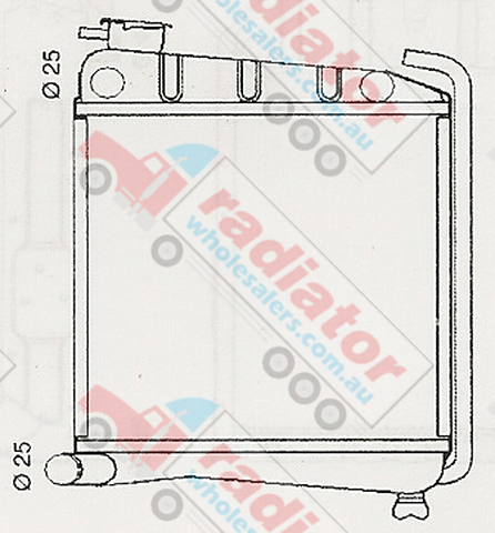 RW598105M Radiator